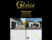 Tablet Screenshot of gloria.sk