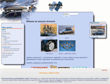 Tablet Screenshot of gloria.com.pl