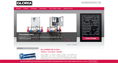 Desktop Screenshot of gloria.de