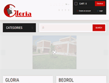 Tablet Screenshot of gloria.com.gr