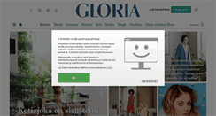 Desktop Screenshot of gloria.fi
