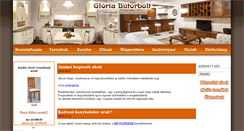 Desktop Screenshot of gloria.hu